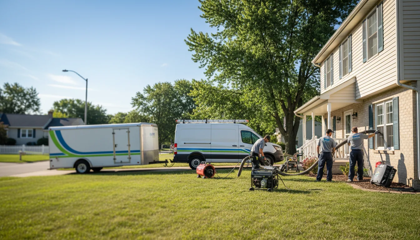 Flooded Basement Restoration And Cleanup With Repair in Armstrong Creek, WI near me
